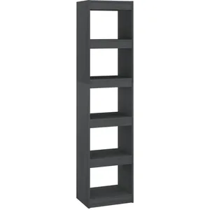 Comparateur de prix : vidaXL Bibliothèque/Séparateur de pièce Gris 40x30x167,5 cm Pin massif