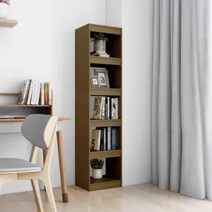 Comparateur de prix : vidaXL Bibliothèque/Séparateur de pièce Marron miel 40x30x167,5 cm Pin