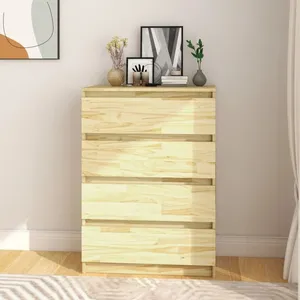 vidaXL Armoire d'appoint 60x36x84 cm Bois de pin massif pas cher
