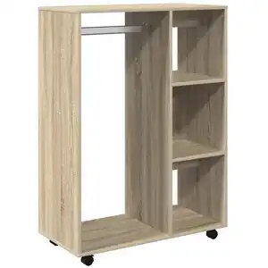 Comparateur de prix : vidaXL Vidaxl Garde-Robe Chêne Sonoma 80x40x110 Cm Bois D’Ingénierie