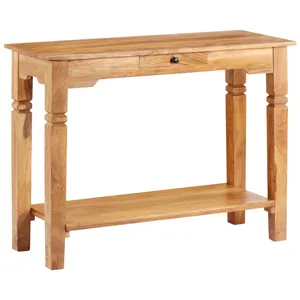 Comparateur de prix : vidaXL Table console 100x40x76 cm Bois d'acacia massif