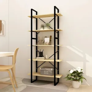 Comparateur de prix : vidaXL Bibliothèque à 5 niveaux 80x30x175 cm Bois de pin