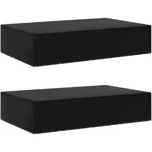Comparateur de prix : vidaXL Housses de salon de jardin 2 pcs 12 oeillets 325x205x70 cm