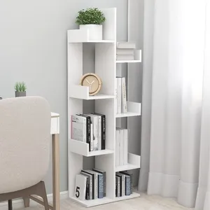 Comparateur de prix : vidaXL Bibliothèque Blanc 48x25,5x140 cm Aggloméré