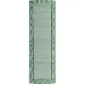 vidaXL Tapis d'extérieur ARAKIL vert 80x250 cm PP