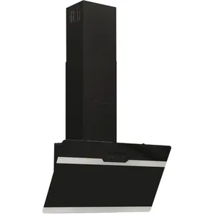 Comparateur de prix : vidaXL Hotte murale 60 cm Acier et verre trempé Noir