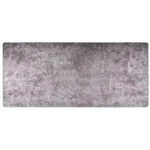 Comparateur de prix : vidaXL Tapis lavable antidérapant 80x300 cm Gris