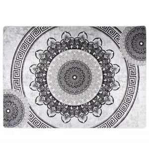 vidaXL Tapis lavable antidérapant 120x180 cm Multicolore pas cher
