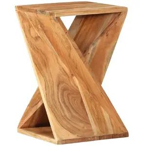 Comparateur de prix : vidaXL Table d'appoint 35x35x55 cm Bois massif d'acacia