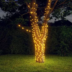 vidaXL Lampes solaires 5 pcs 5x200 LED Blanc chaud Intérieur ExtérieurVendu paramazon