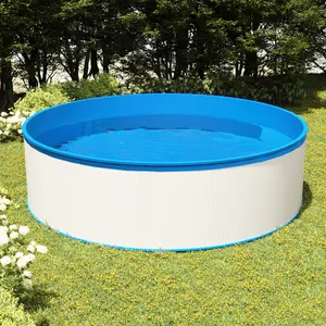 Comparateur de prix : vidaXL Piscine avec écumoire suspendue et pompe 350x90 cm Blanc