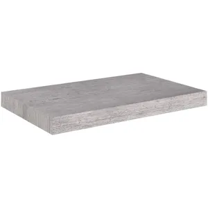 vidaXL Étagère murale flottante gris béton 50x23x3,8 cm MDF pas cher