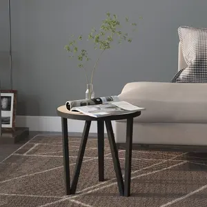 Comparateur de prix : vidaXL Table à thé Chêne Sonoma Ø35 cm MDF