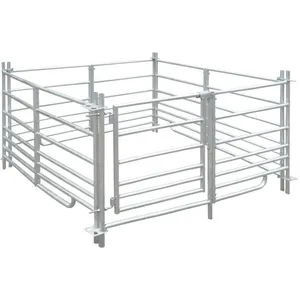 vidaXL Ensemble de bar de jardin 5 pcs Gris pas cher