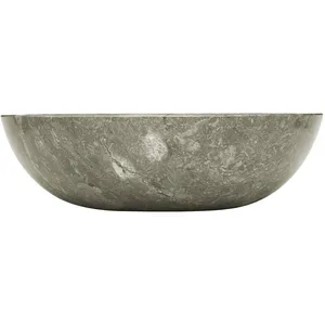 Comparateur de prix : vidaXL Lavabo Gris Ø40x12 cm Marbre