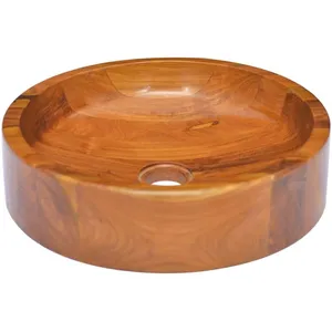Comparateur de prix : vidaXL Lavabo Bois de teck massif  40x10 cm
