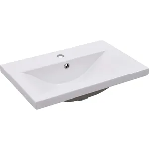 Comparateur de prix : vidaXL Ensemble de meubles de salle de bain Blanc Aggloméré