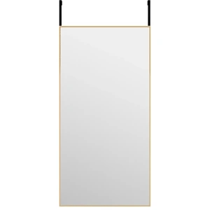 vidaXL Miroir de porte Doré 40x80 cm Verre et aluminium pas cher
