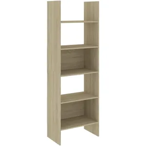 Comparateur de prix : vidaXL Bibliothèque Chêne Sonoma 60x35x180 cm Aggloméré