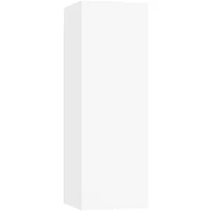 vidaXL Meuble TV Blanc 30,5x30x90 cm Aggloméré pas cher