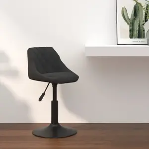 Comparateur de prix : vidaXL Tabouret de bar Noir Velours