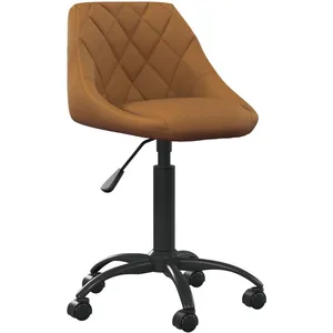 Comparateur de prix : vidaXL Chaise de salle à manger Marron Velours
