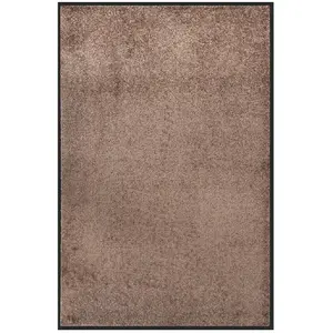 Comparateur de prix : vidaXL Paillasson Marron 80x120 cm