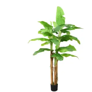 Comparateur de prix : vidaXL Bananier artificiel avec pot 300 cm Vert