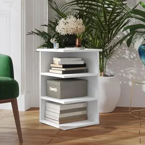 vidaXL Armoire latérale Blanc 35x35x55 cm Aggloméré pas cher