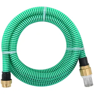 Comparateur de prix : vidaXL Tuyau d'aspiration avec raccords en laiton vert 1,1" 7 m PVC