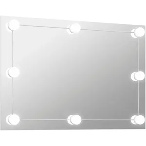 vidaXL Miroir LED sans cadre 100x60 cm