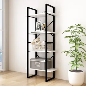 Comparateur de prix : vidaXL Bibliothèque à 4 niveaux Blanc 60x30x140 cm Bois de pin massif