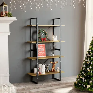 Comparateur de prix : vidaXL Bibliothèque à 4 niveaux 80x30x140 cm bois de pin massif
