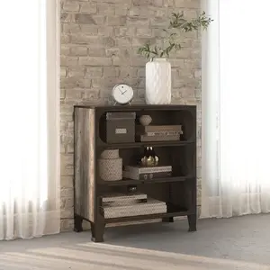 vidaXL Armoire de rangement Gris 72x36x82 cm Métal et MDF pas cher