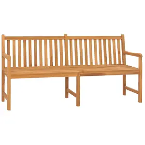 Comparateur de prix : vidaXL Banc de jardin 180 cm bois de teck solide