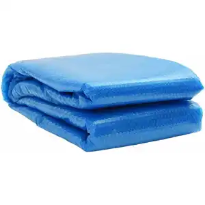 Comparateur de prix : vidaXL Couverture de piscine rectangulaire 600x400 cm PE Bleu