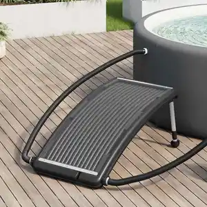 Comparateur de prix : vidaXL Panneau de chauffage solaire de piscine courbé 110x65 cm