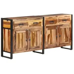 Comparateur de prix : vidaXL Buffet 172x35x80 cm Bois d'acacia solide avec finition