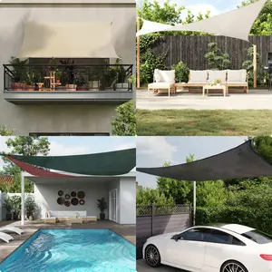 vidaXL Voile d'ombrage 160 g/m² Vert foncé 3,5x5 m PEHD