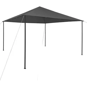 vidaXL Belvédère 4x4x3 m Anthracite 180 g/m² pas cher