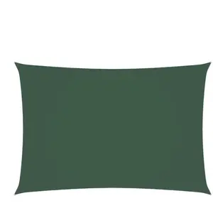 vidaXL Voile de parasol tissu oxford rectangulaire 2,5x4,5m vert foncé pas cher
