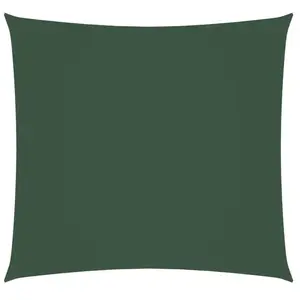 Comparateur de prix : vidaXL Voile de parasol tissu oxford carré 5x5 m vert foncé