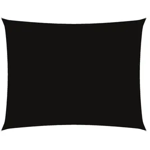 Comparateur de prix : vidaXL Voile de parasol tissu oxford rectangulaire 5x6 m noir
