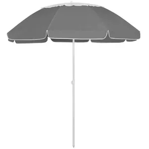 Comparateur de prix : vidaXL Parasol plage - Anthracite