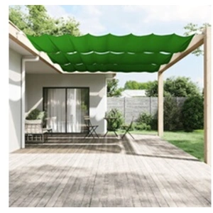 vidaXL Auvent vertical Vert clair 250x360 cm Tissu oxford