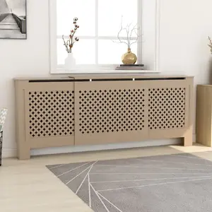 Comparateur de prix : vidaXL Cache-radiateur MDF 205 cm