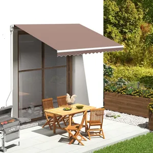 Comparateur de prix : vidaXL Tissu de remplacement pour auvent Marron 3,5x2,5 m