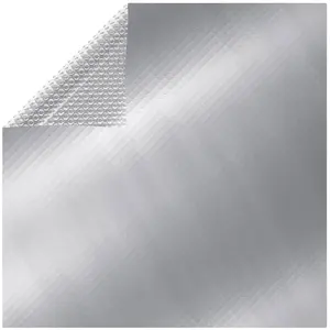 Comparateur de prix : vidaXL Couverture de piscine rectangulaire 800x500 cm PE Argenté