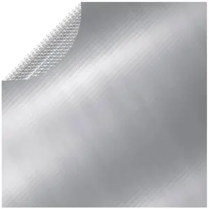 Comparateur de prix : vidaXL Couverture de piscine Argenté 455 cm PE
