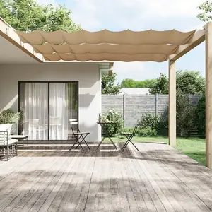 Comparateur de prix : vidaXL Auvent vertical Taupe 100x1000 cm Tissu oxford